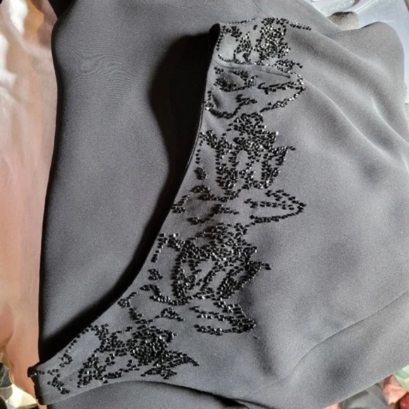 Jones NY Beaded One Shoulder Dress - Picture 11 of 13